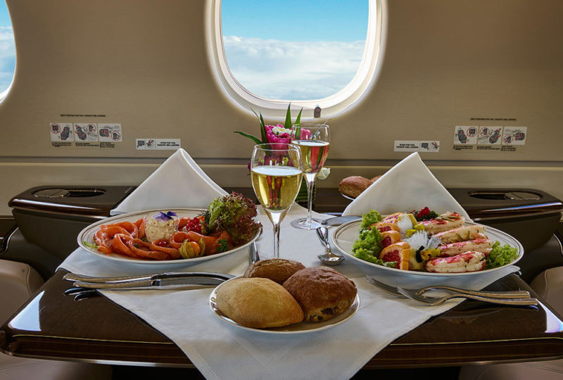 Executive Jet Catering 1 Par Avion in-flight catering