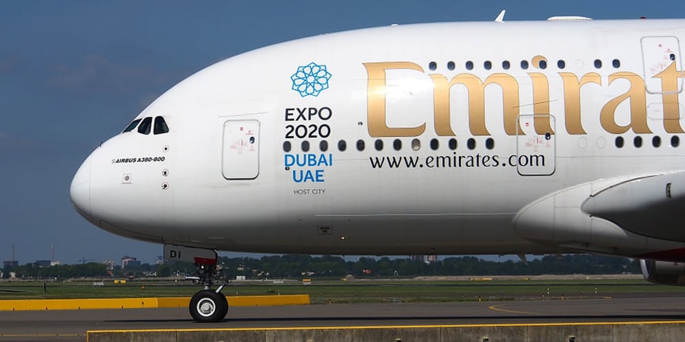 Emirates top 10 airlines - par avion