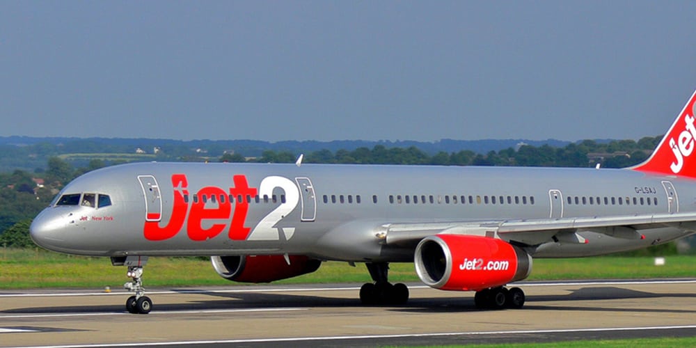 Jet2 top 10 airlines - par avion